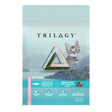 TRILAGY 幼貓飼料 澳洲金目鱸魚鮪魚 凍乾紐西蘭羊肉 1.2公斤 室內幼貓配方, 1.2kg, 1袋