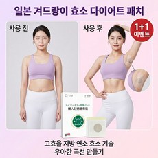 1/1+1 바디 디톡스 밸런스 패치 겨드랑이 패치, 40개, 1g
