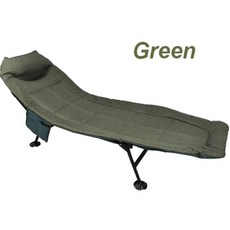 야전 접이식 간이 침대 휴대용 싱글 캠핑 안정적인 사무실 점심 휴식 스테인레스 스틸 브래킷 야외 여행, CHINA, green