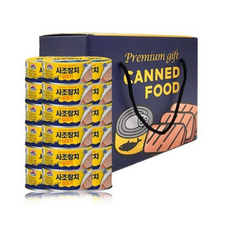 올따옴 참치 선물세트 사조 살코기참치, 1세트