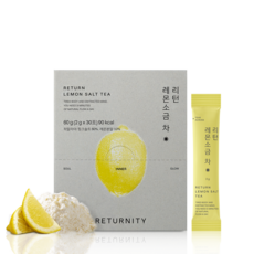 리터니티 리턴 레몬 소금 차, 2g