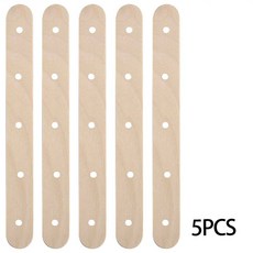 나무 왁스 코어 홀더 양초 용 간장 아로마 테라피 만들기 도구 용품 심지 센터링 장치, 5개