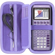 텍사스 인스트루먼트용 RIYADAone 하드 케이스 교체용 TI-84 Plus CETI-84 PlusTI-Nspire CX II CASTI-83 PlusTI-89 티타늄TI-85, Purple Case
