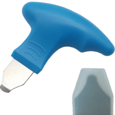 프라홈 프라모델 스틸 정밀 파츠 분해 런너 오프너, 블루, 1개