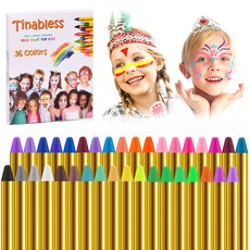 크레용 페인팅 크레용 36 페이스 페인팅 세트, 5g