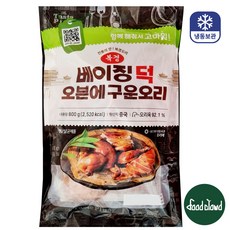 베이징덕 오븐에 구운 오리훈제 800g 재호, 1개