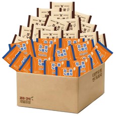 찹쌀 누룽지 스낵 혼합 30개 (달콤한맛 15개 + 고소한맛 15개) 개별포장, 24g