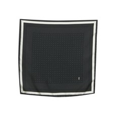 생 로랑 중고 도트 실크 포켓 스퀘어 행커치프