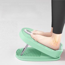 健身拉筋板 運動輔助器材 尺寸 25.5CM x 29CM TPE+鋼管材質, 綠色