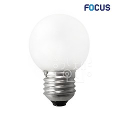 포커스 백열 G50 볼구 40W, 전구색, 1개