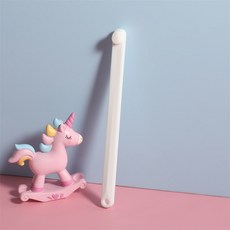 懶懶喵寵物牙刷，柔軟刷頭萬毛呵護，潔齒口腔清潔保健，不傷牙齦, 白色牙刷, 1個