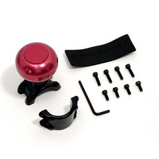 圓夢工廠 Fuso Canter 堅達 Fighter 貨卡 Super Great 方向盤陀螺 方向盤輔助 曼斗 轉彎, 金屬紅, 1個