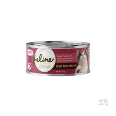 소망상점 [데이스포] 필라인 캣 수프 치킨&연어 (1박스 80g x24개입) 쮸루, 1박스, 치킨과 연어