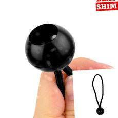 텐트고정 탄성로프 캠핑웨빙 스트링 폴대끈, 탄성로프 1m