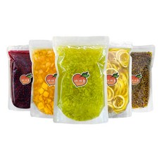 자여늘 수제청 2kg 대용량 카페용 레몬청 청포도청 레몬청 애플망고청 패션후르츠청 블루베리청 석류청 하와이언청 납품, 1개입, 1개, 1-1. 청포도청 (슬라이스), 비정제사탕수수