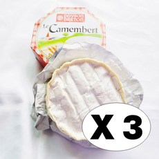 코스트코 PAYSAN BRETON 페이장브르통 까망베르 치즈 독일, 3개, 125g