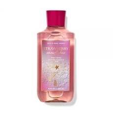 Bath & Body Works Strawberry Snowflakes 샤워 젤 바디 워시 295.7ml(10액량 온스) 1팩, 배쓰앤바디웍스 Bath & Body Works Stra, 1