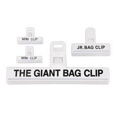 JC Sales 4종 다양한 사이즈 클립 백 클립 세트 3가지 사이즈