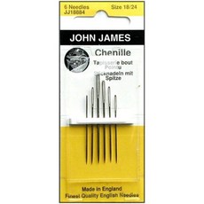 샤닐 핸드 니들 사이즈 18/24 6/Pkg