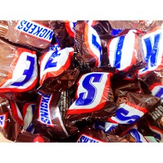 Snickers 迷你士力架 花生巧克力 20入, 1個, 迷你士力架20顆