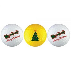 홀리 트리 화환 골프공 선물 세트 포함 크리스마스