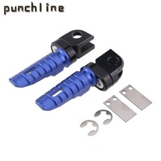 오토바이 풋 페그 프론트 페달 풋레스트 액세서리에 적합, 11. Short Blue