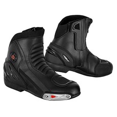 Hive Moto 방수 오토바이 부츠 남성용 신발 모토크로스 (EN 13634) (화이트 미국 사이즈 시스템 성인 남성 숫자 미디엄 9) 337039, 12, 블랙