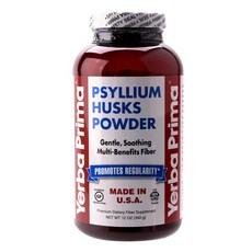 Yerba Prima 洋車前子殼粉, 340g, 1罐