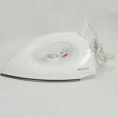 ROYAL 電熨斗 110v 拼豆 燙畫 燙鑽 除皺順滑底板, 白色電熨斗, 白色, 白色電熨斗