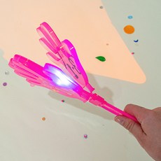 LED 야광 손바닥 짝짝이 체육 대회 운동회 응원 도구, 노랑, 1개