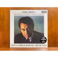 沐耳 Zubin Mehta 指揮維也納愛樂 Bruckner Symphony No.9 黑膠唱片 Decca