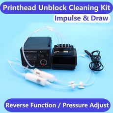 프린트 DTF 잉크 1390 I3200 4720 와셔 DX6 막힘 기계 L1800 XP600 청소 L805, 02 US Plug