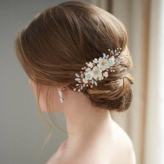 Wedding K婚禮髮飾韓服頭飾後戴婚禮髮夾