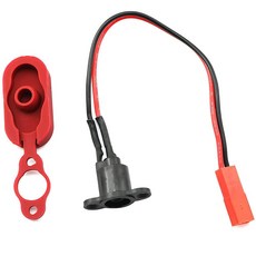 [ 739410 ] LQ 산업용 17cm/6.7인치 충전 포트 케이블 실리콘 방수 커버 포함 M365 전기 자전거용, [ 739410 ] LQ 산업용 17cm/6.7인치 충