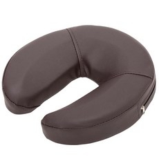 세븐뷰티 마사지베개 모음, U자형 얼굴베개(소)_브라운, 1개