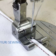 CD3/16 CD1/32 고압 재봉틀 산업용 노루발 저압 부품 및 CD1/16 전강 좌우, 1개, CD3 16