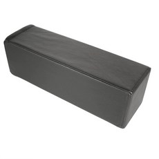 쇼파 팔걸이 쿠션 각진 다용도 사각 베개 침대 스펀지, 테크 패브릭 진회색