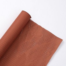 벌집 포장지 종이 선물 포장 친환경소재 재료 50cmx10야드(9.14m), R 브릭 레드 50 cmx10야드