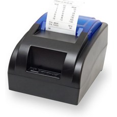 DETECK DT40P 다이렉트 열 플래시 수신 프린터 58mm 용지 폭 수동 커터 70mms 인쇄 속도 USB-B 포트잉크 필요 없음, Black