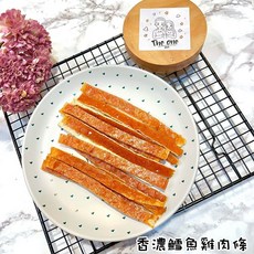 The one pet 鱈魚片雞肉條 犬貓點心, 1個, 鱈魚片雞肉條 (100g)