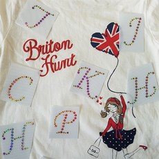 옷리폼 의류부자재 핫픽스 모티브 빅 알파벳