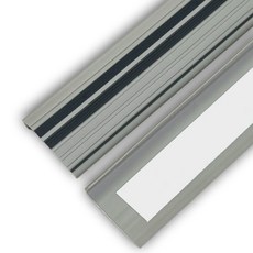 3M 테이프 부착형 PVC 논슬립 미끄럼방지 계단 출입구 현관용 실내용 장판 마감재, 그레이T, 1개