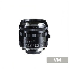 [정품등록이벤트 5만 포인트 3년 보증] 보이그랜더 NOKTON Vintage Line 28mm F1.5 Aspherical Type II VM 마운트(라이카 M 호환) Black