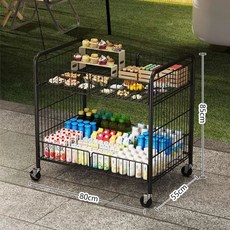 플리마켓 매대 접이식 행사 부스 홍보용 진열대