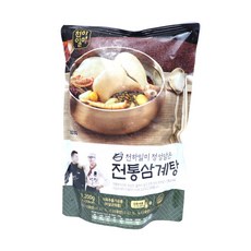 홍석천 이원일의 천하일미 전통 삼계탕 1.2kg 4팩 / 국내산 닭 사용, 4개