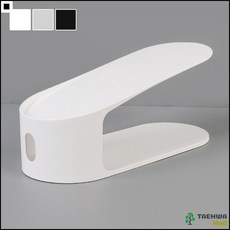 신발장공간활용 좌식카페현관용 기숙사현관용 슈즈홀더 신발정리대 신발수납장, 화이트, 화이트