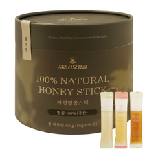 지리산모향골 국산 자연 꿀스틱 90포 선물세트, 90개, 10ml, 자연 아카시아꿀 90포 쇼핑백 포함