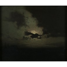 The Hidden Moon 아트포스터 감성선물, 그림만(매트지), 42x50.48