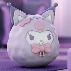 캐릭터 오뚝이 애니멀 코스튬 피규어 인테리어 - 보라, 1개, 단일상품1