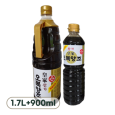오복 간장[황가]1.7L+900ml, 2.6L, 1개